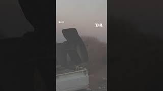 Rebels clash with Syrian army near Hama  | VOA News #shorts