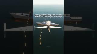 How many Kamikaze Drones can Overwhelm a US Destroyer? #dcs