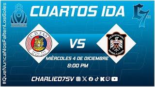 CD FAS  vs   AGUILA !  APERTURA 2024  ! CUARTOS DE FINAL IDA  ! EL SALVADOR! EN VIVO!