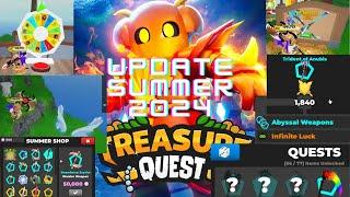 New Update Treasure Quest Summer 2024 new code || Roblox