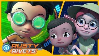 Rusty & Ruby Go Camping  | Rusty Rivets | Cartoons for Kids