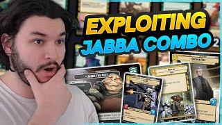 EXPLOITING the BEST 2 Card Combo With Jabba Yellow! Deck Tech | Star Wars Unlimited