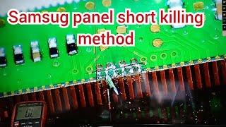 Single cof panel LSC320AN10 samsug panel short removing