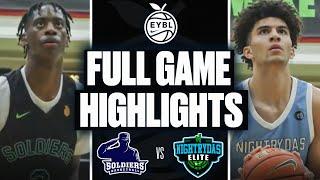 OAKLAND SOLDIERS vs NIGHTRYDAS ELITE | PEACH JAM CHAMPIONSHIP | FULL GAME HIGHLIGHTS | July 21, 2024