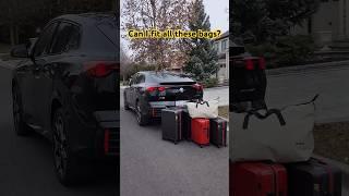 How many bags can you fit in a BMW X2?