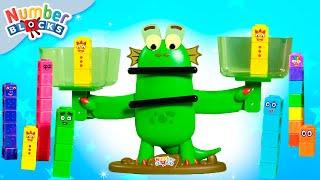 Blockzee's Blocky Wobbles | Toy Play & Count | @Numberblocks