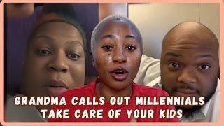 Grandma Shuts Down Entitled Kids ; Calls Out Millennials Take Care Of Your Own Kids - Must Watch