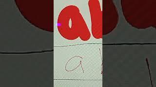 My third practice and Zainab name done