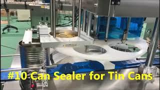 #10 Can Sealer ,How to Use a can sealer,Canned food Machine ,Canning seaming machine  (2020)