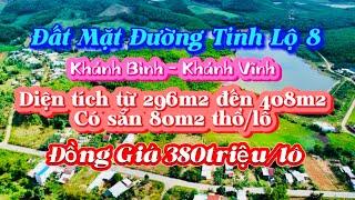 Đất Mặt Đường Tỉnh Lộ 8 Khánh Vĩnh Có Sẵn Cây Ăn Trái Và Thổ Cư |Lê Vươn Nhà Đất Nha Trang