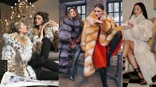 2024 Most Popular Flattering Collection Fur Coat for Girls#winter dress #furcoat #Gucci #hollywood