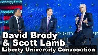 David Brody and Scott Lamb - Liberty University Convocation