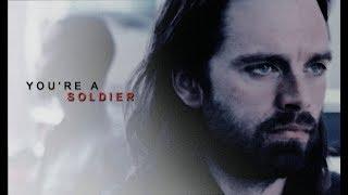  bucky barnes | you're a soldier now.