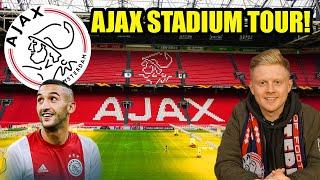 JOHAN CRUYFF ARENA Stadium Tour! Home of AFC AJAX Vlog - QUALITY Stadium Tour in Amsterdam