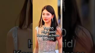 Top 10 Highest Paid Korean Actresses in 2025 – You Won’t Believe #shorts #kdrama