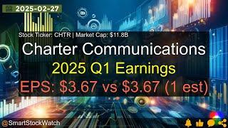 Charter Communications (CHTR|$11.8B) - 2025 Q1 Earnings Analysis