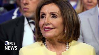 WATCH: Rep. Nancy Pelosi on why Harris can win and what's next for Biden