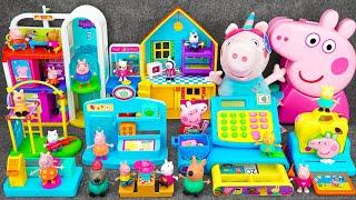 96 Minutes Satisfying with Unboxing Cute Peppa Pig Peppa's Shopping Centre Playset ASMR| Review Toys