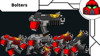 All the best ways to paint Space Marine Bolters