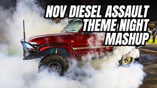 DIESEL ASSAULT THEME NIGHT MASH UP 2024 WILLOWBANK RACEWAY