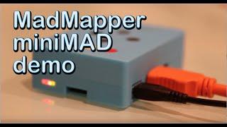 MadMapper MiniMAD Demo & Review