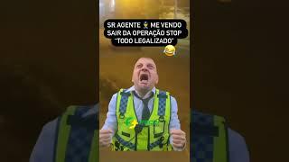 OPERAÇÃO STOP EM PORTUGAL  IGUAL A BLITZ NO BRASIL  #meme #brasileiro #humor #imigrante