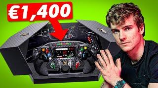 Is This The COOLEST Sim Wheel EVER? (MOZA Racing Lamborghini Essenza Unboxing + Review)