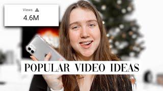 50+ YouTube Video Ideas That Will BLOW UP! (Winter + Christmas/Vlogmas Edition)