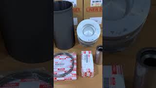 ISUZU 4HK1 6HK1 Engine Cylinder Liner Set 1-87813766-1 #isuzu #hitachi #sany