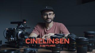 Cinselinsen zum Filmen (Unterschiede zu Fotolinsen)