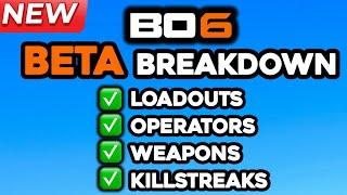 ALL Black Ops 6 Weapons / Scorestreaks / Perks / Meta - Black Ops 6 Beta Gameplay #bo6 #mw3 #cod