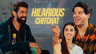 Rana Daggubati Interviews Dulquer Salmaan & Meenakshi Chaudhary | #luckybaskhar