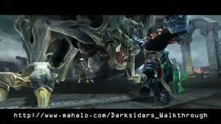 Darksiders Walkthrough - Twilight Cathedral Boss Fight: Tiamat