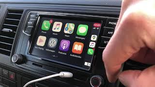 VW Touch-Screen Radio with CarPlay Feature (App Connect)