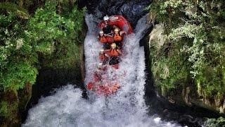 World's Highest Commercially Rafted Waterfall - Play On in New Zealand! in 4K! | DEVINSUPERTRAMP