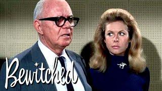 Sam Uses Magic On A Father | Bewitched