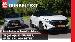 Nissan Qashqai vs. Toyota Corolla Cross - AutoWeek Dubbeltest