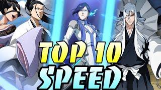 Top 10 Best Speed Characters In Bleach Brave Souls | Blue Units