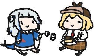 Chibi Ame & Gura Adventure!