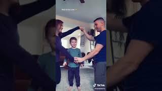 There’s a little kid in the dad catches him