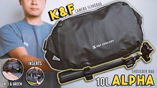 K&F Concept 10L Alpha Camera Sling Bag Review