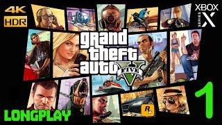 Grand Theft Auto V / GTA V - Longplay | Xbox Series X [4K HDR] [Fidelity Mode] (Part 1 / 4)