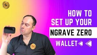 How to set up your Ngrave Zero wallet #ngravezero #bitcoin #ngrave #howto #crypto #cryptorenzi