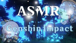 ASMR Genshin Impact * .:* mouth sounds, hand sounds, unintelligible whispers, tk-tk