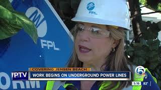 Underground power lines installed in some Jensen Beach neighborhoods