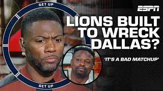 Cowboys vs. Lions is TAILOR-MADE for Detroit to DOMINATE  - Ryan Clark | Get Up