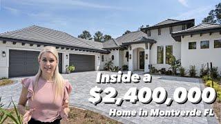 Inside A $2.4 MILLION Montverde FL Home | Luxury Listing in Bella Collina | Orlando Florida Suburb