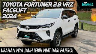 Lebih Murah TANPA GR, Tetap SKAKMAT PAJERO! New Toyota Fortuner VRZ Facelift 2024 Bs Nonton NETFLIX!