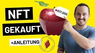 NFT kaufen: Auswahl + Anleitung & mein 17.000 USD NFT Kauf