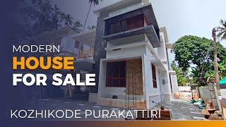 New 4 bedroom 2000 sqft house near Kozhikode Purakattiri @90 lakhs negotiable Call 9447193424